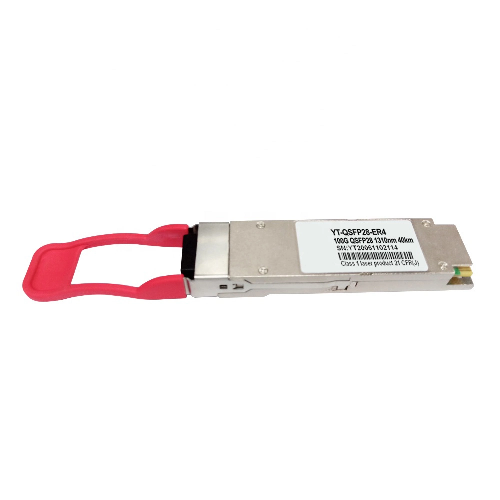 Duplex LC 100gbase-Er4 1310nm Wdm4 40km 100g Qsfp28 Er4