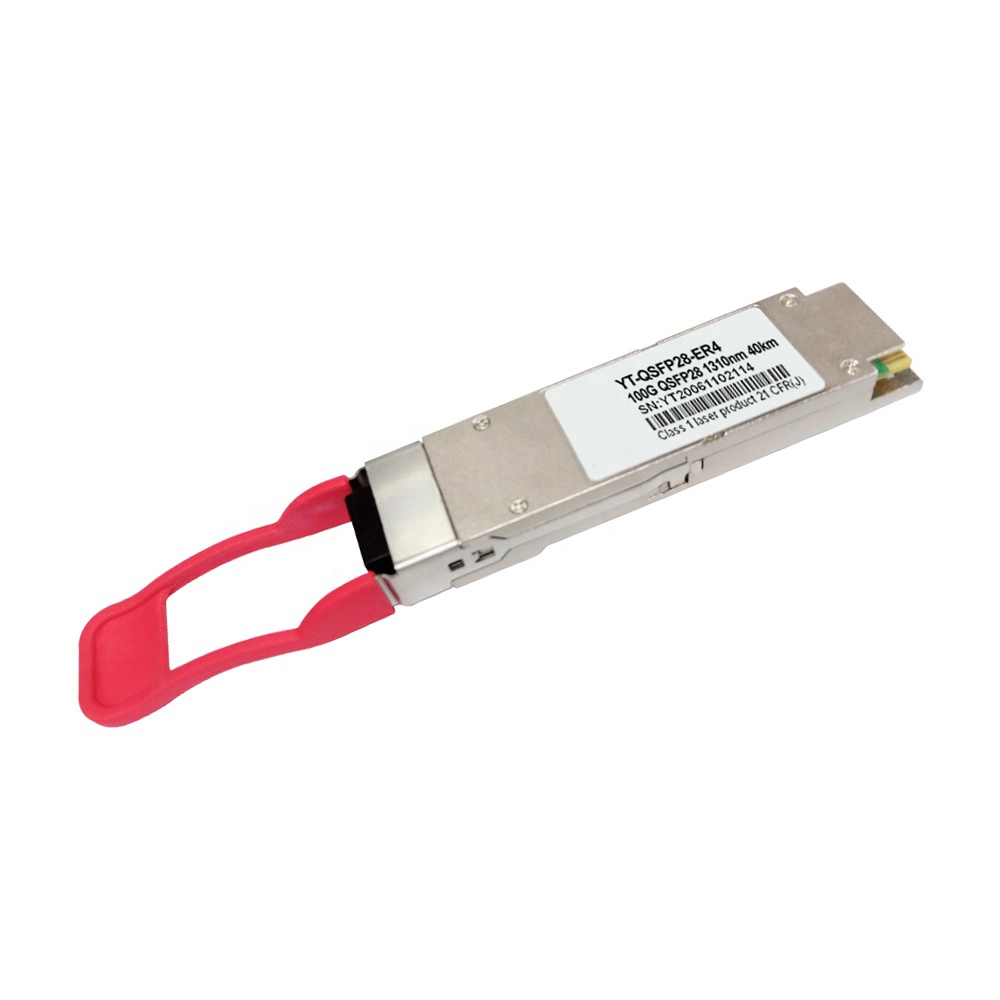 Duplex LC 100gbase-Er4 1310nm Wdm4 40km 100g Qsfp28 Er4