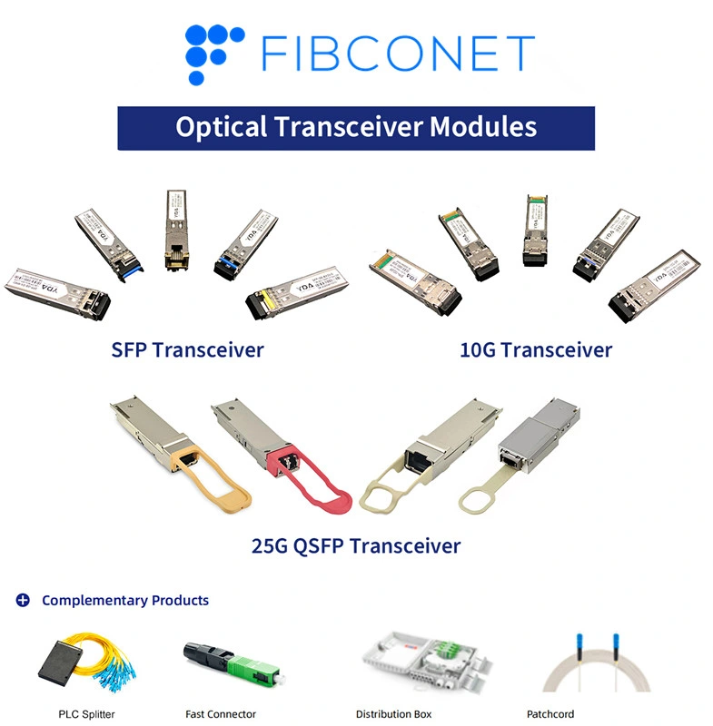 Fiber Optic 10km 40g 1270-1330nm LC Fiber 40g Qsfp Lr4 Transceiver Module