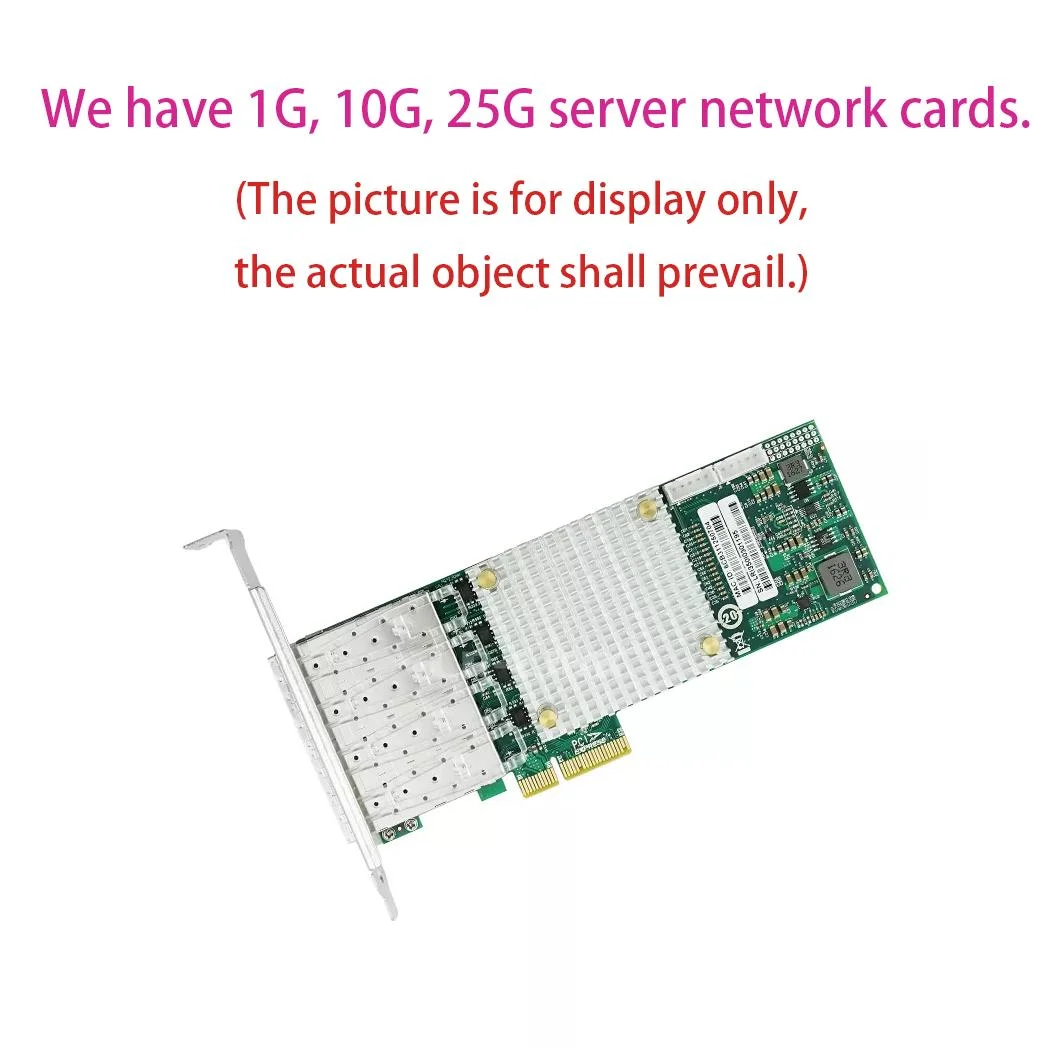 Server Ethernet Card Intel X710 10GB Optical Port Dual Port SFP+ Pcie 3.0X8 Network Card