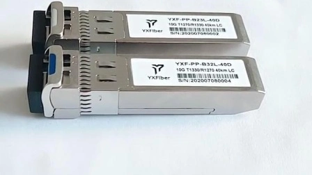 SFP+10g Bidi 40km 1270nm/1330nm Módulo de transceptores LC Ddm de fibra única de modo único SFP 10g Bidi