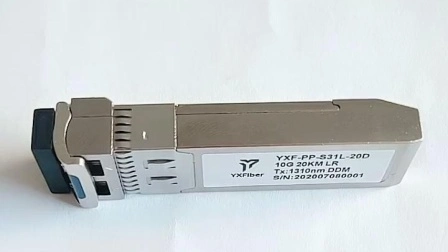 Módulo SFP + 10g 1310nm 20km SFP de fibra óptica SFP-10g-Lr compatible original