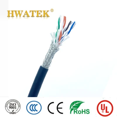 Cable con revestimiento de PU con blindaje flexible multinúcleo UL21127 para cableado de cadena de arrastre y cable de interconexión